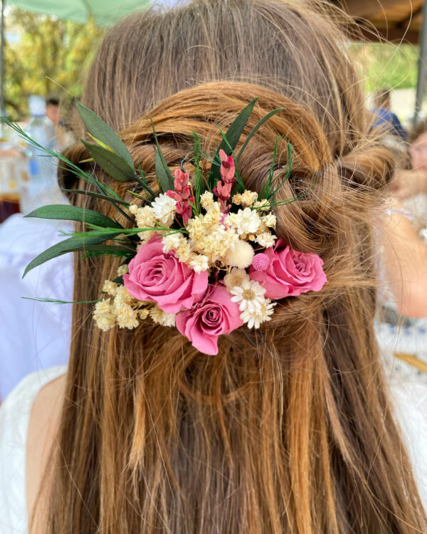 Tocado MINI ROSAS VINTAGE